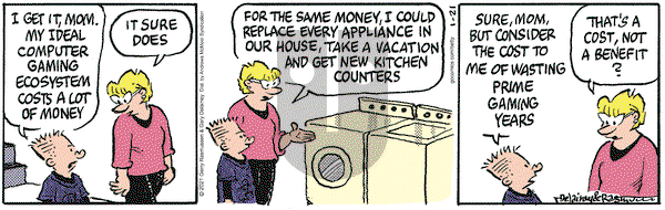 Betty - Thursday January 21, 2021 Comic Strip