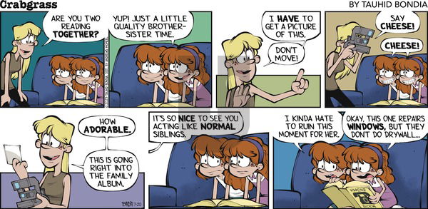 Crabgrass on Sunday July 20, 2025 Comic Strip