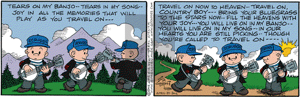 Nancy on Saturday April 21, 2012 Comic Strip