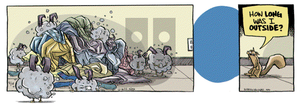 Bob the Squirrel on Monday April 14, 2025 Comic Strip