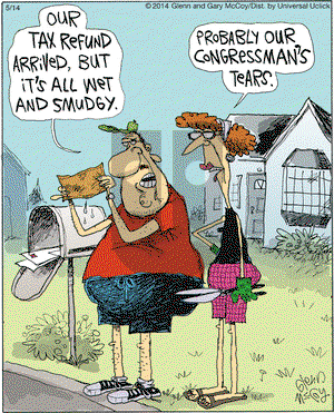 The Flying McCoys on Wednesday May 14, 2014 Comic Strip
