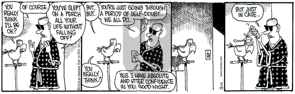Monty on Saturday April 24, 2004 Comic Strip
