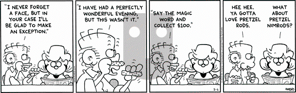FoxTrot on Tuesday February 15, 2005 Comic Strip