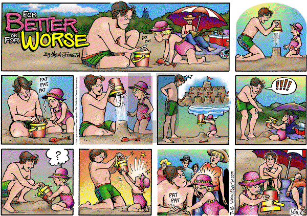 For Better or For Worse - Sunday July 18, 2004 Comic Strip