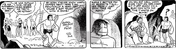 Alley Oop on Wednesday November 19, 1947 Comic Strip