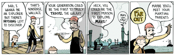 Wallace the Brave on Monday March 27, 2017 Comic Strip