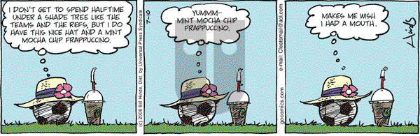 Cleats on Thursday July 10, 2008 Comic Strip