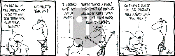 The Duplex on Friday September 5, 1997 Comic Strip