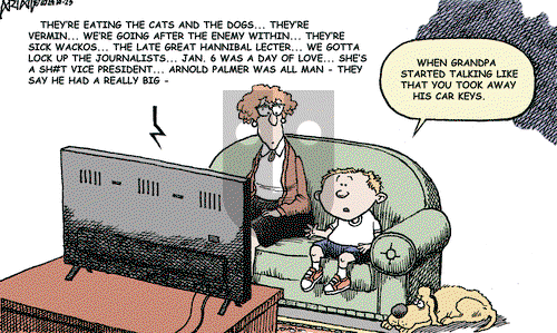 Robert Ariail on Wednesday October 23, 2024 Comic Strip