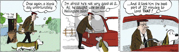 Fred Basset - Friday November 17, 2023 Comic Strip