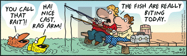 Frank and Ernest on Wednesday June 5, 2019 Comic Strip