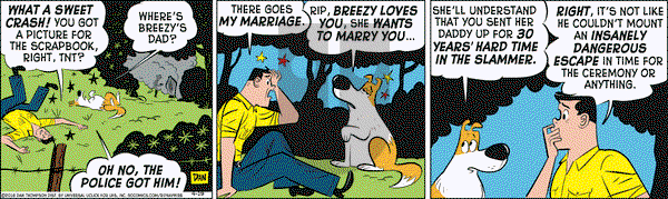 Rip Haywire on Tuesday April 19, 2016 Comic Strip