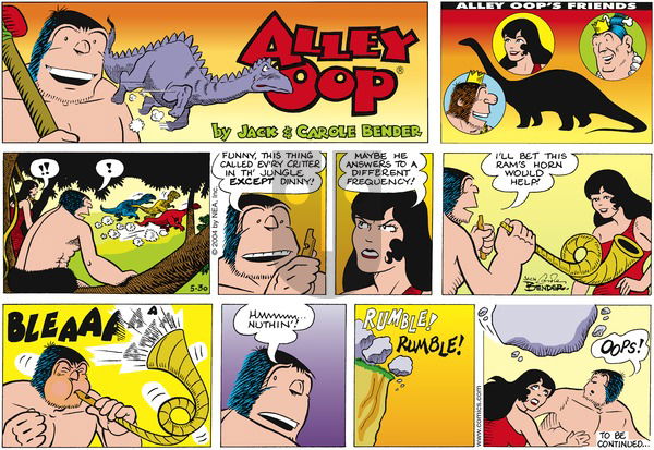 Alley Oop on Sunday May 30, 2004 Comic Strip