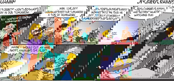 Luann on Tuesday October 4, 2005 Comic Strip