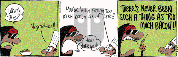 The Knight Life on Monday April 18, 2016 Comic Strip
