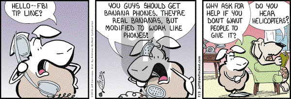 DeFlocked on Tuesday July 3, 2018 Comic Strip