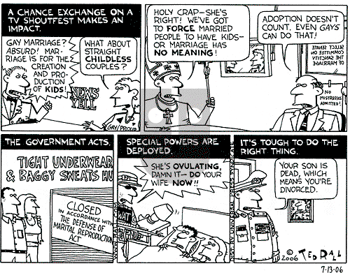 Ted Rall on Thursday July 13, 2006 Comic Strip