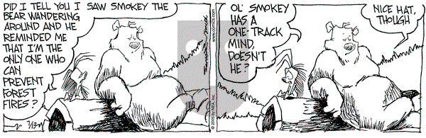 The Grizzwells on Wednesday July 13, 2005 Comic Strip