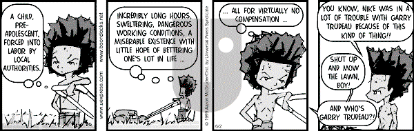 The Boondocks on Saturday January 3, 2009 Comic Strip