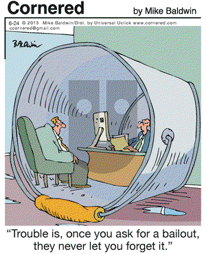 Cornered on Monday June 24, 2013 Comic Strip
