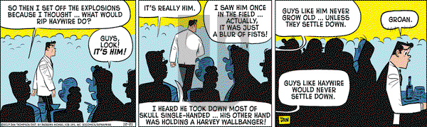 Rip Haywire on Thursday December 21, 2017 Comic Strip