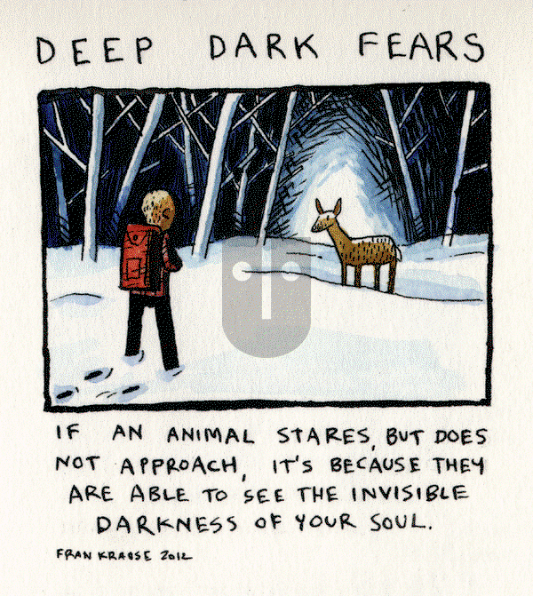 Deep Dark Fears - Monday April 14, 2014 Comic Strip