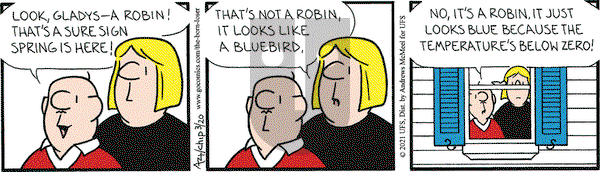 The Born Loser on Saturday March 20, 2021 Comic Strip