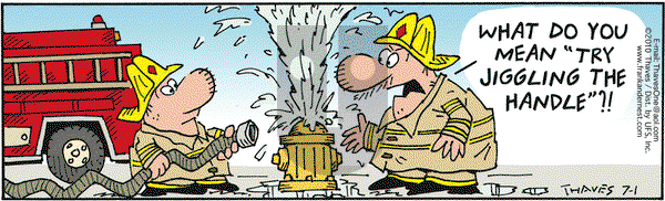 Frank and Ernest on Thursday July 1, 2010 Comic Strip