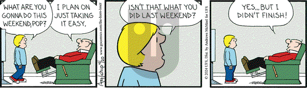 The Born Loser - Saturday April 20, 2024 Comic Strip