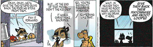 Over the Hedge on Friday March 29, 2019 Comic Strip