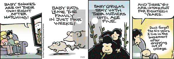 Thatababy on Wednesday November 3, 2010 Comic Strip
