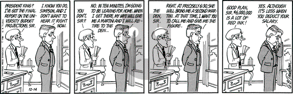Doonesbury on Monday December 14, 1981 Comic Strip