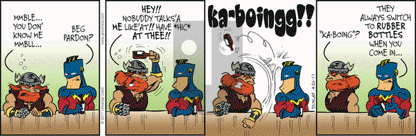 Ink Pen on Saturday March 15, 2025 Comic Strip