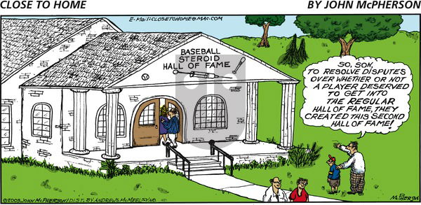 Close to Home on Sunday April 21, 2019 Comic Strip