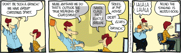 The Buckets on Tuesday December 16, 2014 Comic Strip