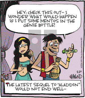 Reality Check on Friday May 27, 2016 Comic Strip