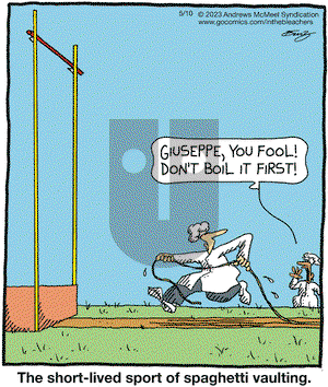 In the Bleachers - Wednesday May 10, 2023 Comic Strip