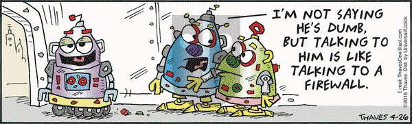 Frank and Ernest on Tuesday April 26, 2016 Comic Strip