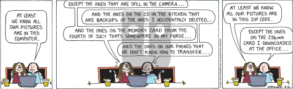 Cathy Classics - Saturday August 12, 2006 Comic Strip