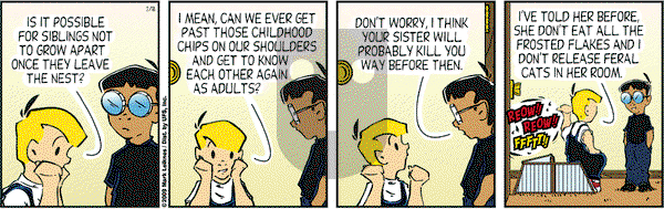 Cow and Boy Classics on Wednesday February 18, 2009 Comic Strip