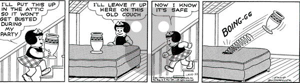 Nancy on Monday August 22, 1949 Comic Strip