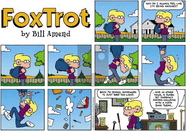 FoxTrot - Sunday September 1, 2002 Comic Strip