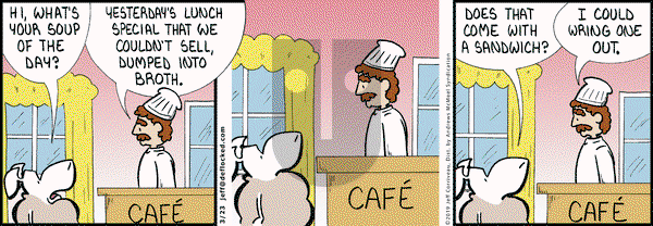 DeFlocked on Saturday March 23, 2019 Comic Strip