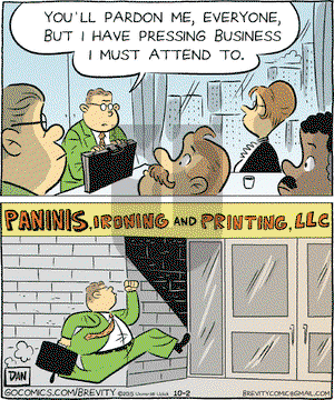 Brevity on Friday October 2, 2015 Comic Strip