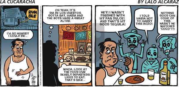 La Cucaracha on Sunday November 2, 2025 Comic Strip
