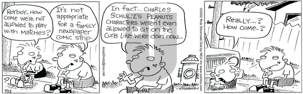 Soup to Nutz - Old on Tuesday July 23, 2002 Comic Strip
