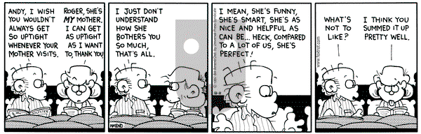 FoxTrot on Thursday December 11, 1997 Comic Strip
