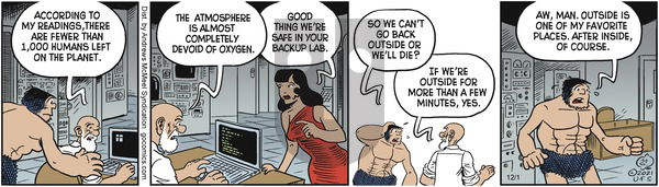Alley Oop - Wednesday December 1, 2021 Comic Strip