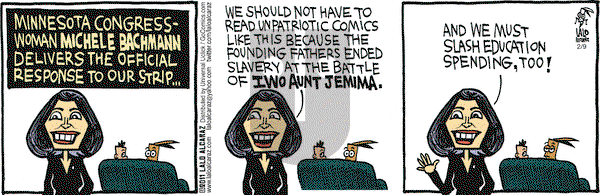 La Cucaracha - Wednesday February 9, 2011 Comic Strip