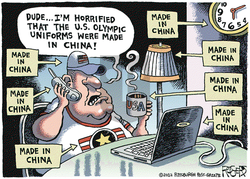 Rob Rogers on Tuesday July 17, 2012 Comic Strip